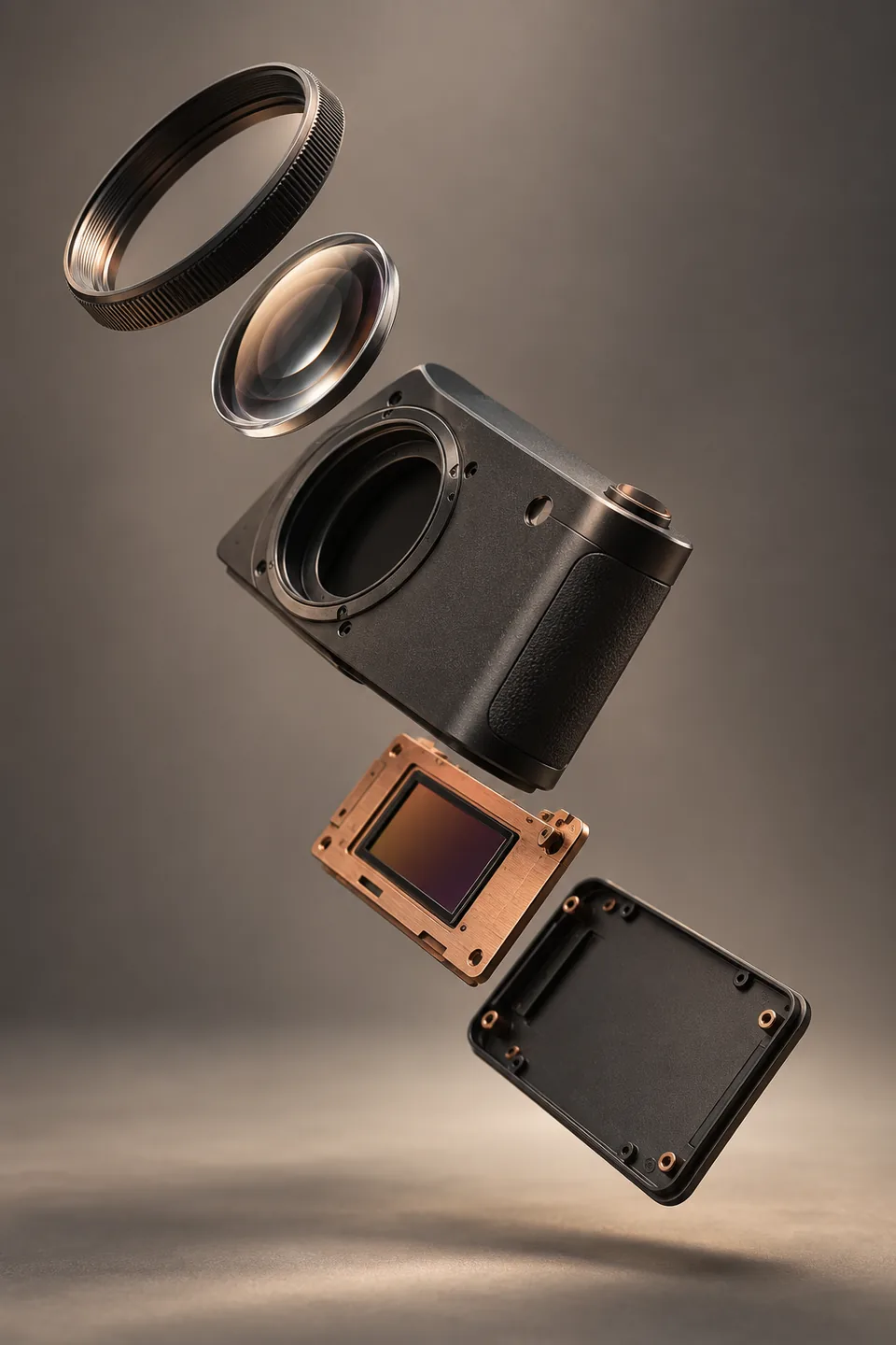 Explore a product through a precise, floating exploded view.
